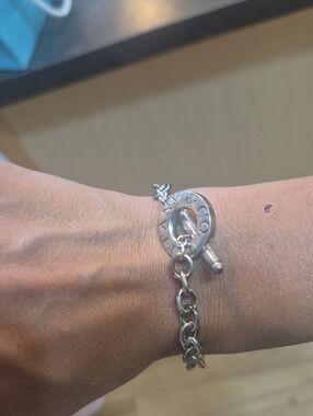 Tiffany & Co. Sterling Silver Toggle Link Bracelet